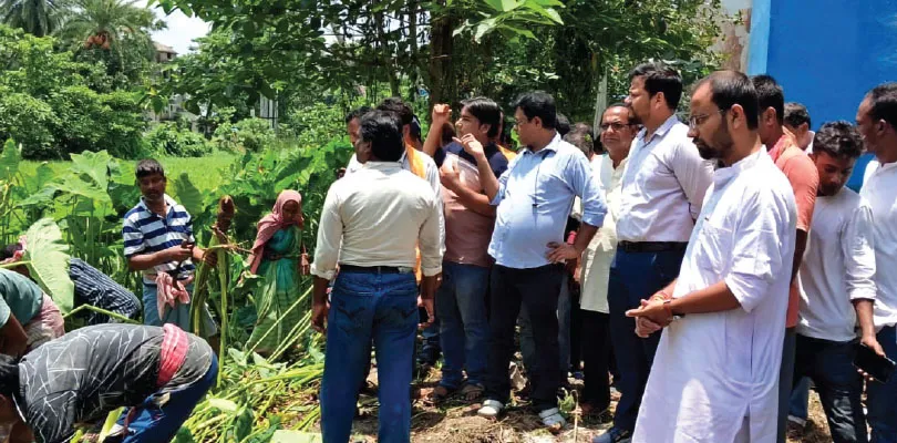 আমতায় পুকুর সংস্কার, ১২৫ দিনের প্রকল্প শুরু হাওড়ায়