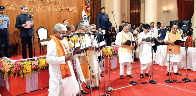 রাজ্য মন্ত্রিসভায় আরও ৩৫ সদস্যের শপথগ্রহণ, দপ্তর বণ্টন কাল