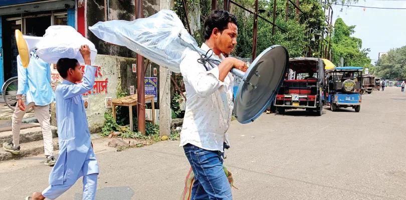 দাবদাহ থেকে এখনই স্বস্তি মিলবে না গৌড়বঙ্গে