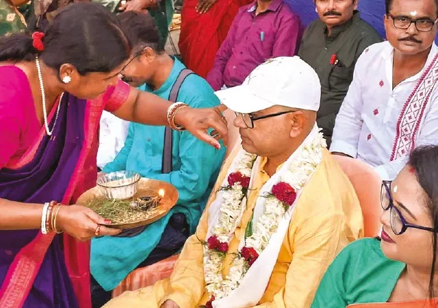 গণভাইফোঁটার আয়োজন, ভোট প্রচারে তৃণমূল,&nbsp;নারী নিরাপত্তা নিয়ে সরব বিজেপি