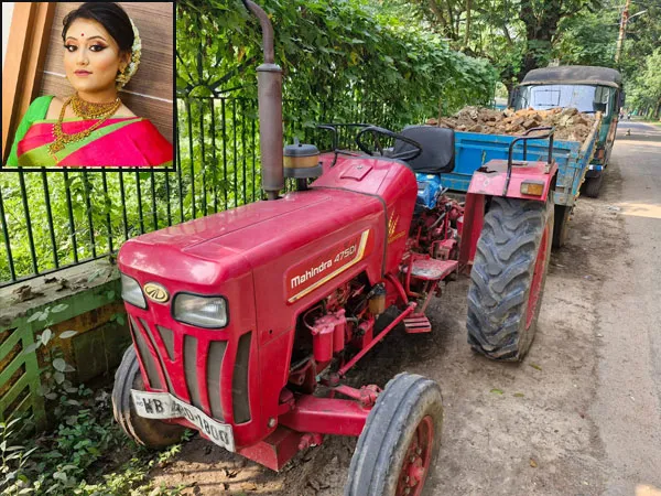 শান্তিনিকেতনে ট্রাক্টরের বেপরোয়া গতির বলি ছাত্রী