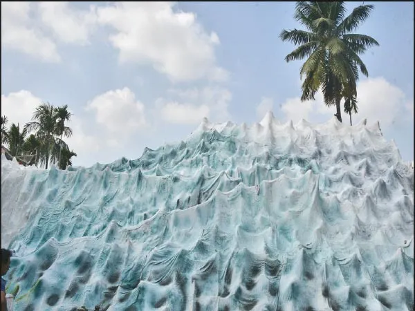 মল্লিকপাড়া বারোয়ারির থিম এবার কেরলের মুন্নার পর্বত