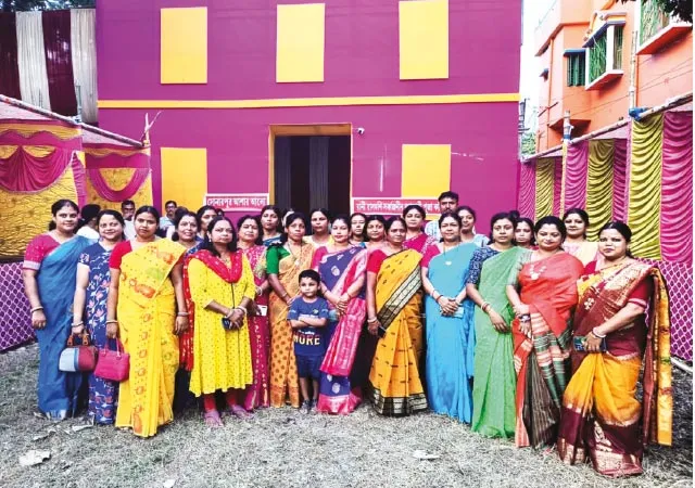তেহট্টে থিমপুজোয় চমক রানি রাসমণি সর্বজনীনের