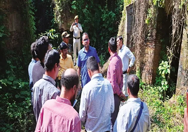 আদিনা ফরেস্ট সংলগ্ন ছোট ও বড় হামামগুলি সংস্কারে উদ্যোগী প্রশাসন