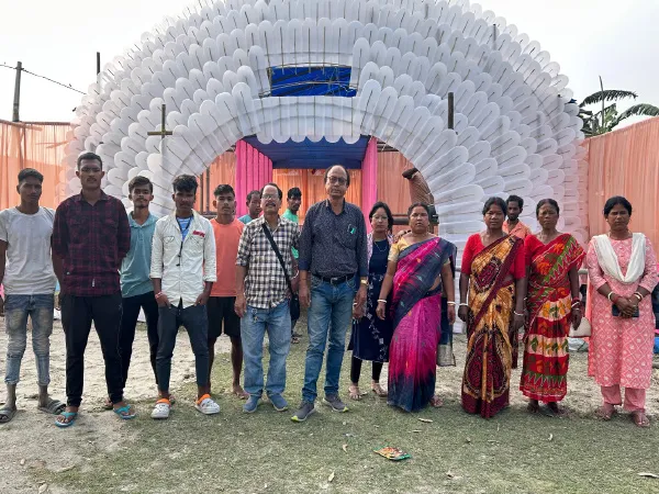 ঐক্য-সম্প্রীতির বার্তা দিয়ে রাস উত্সব আয়োজন ময়নাগুড়ির সিঙিমারি সন্ধানী সঙ্ঘ ও পাঠাগারের