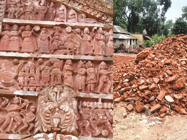 দাসপুরের টেরাকোটার প্রাচীন মন্দির ভেঙে ফেলায় বিতর্ক, তদন্তে প্রশাসন
&nbsp;