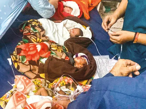 ঝাঁসির হাসপাতালে আগুন, মৃত ১০ সদ্যোজাত