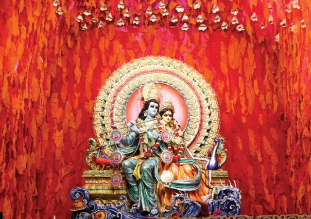 কার্তিক পুজোয় বিস্তর জাঁকজমক বাঁশবেড়িয়ায়