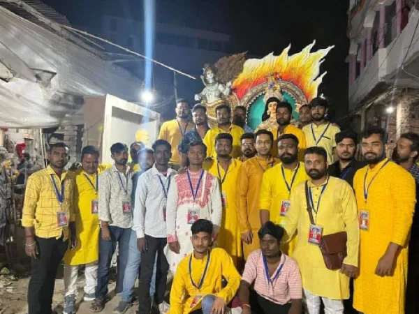 ১২ ফুটের প্রতিমায় কার্তিক পুজো আদর্শ শক্তি সঙ্ঘে, আটদিন সাংস্কৃতিক অনুষ্ঠান
