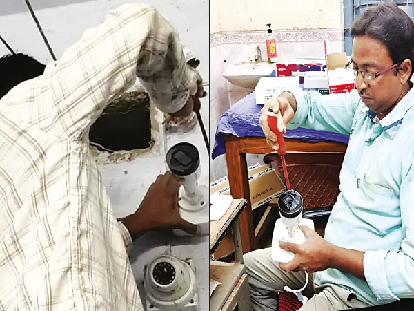 দুবরাজপুর গ্রামীণ হাসপাতালে ৭টি উন্নতমানের সিসি ক্যামেরা