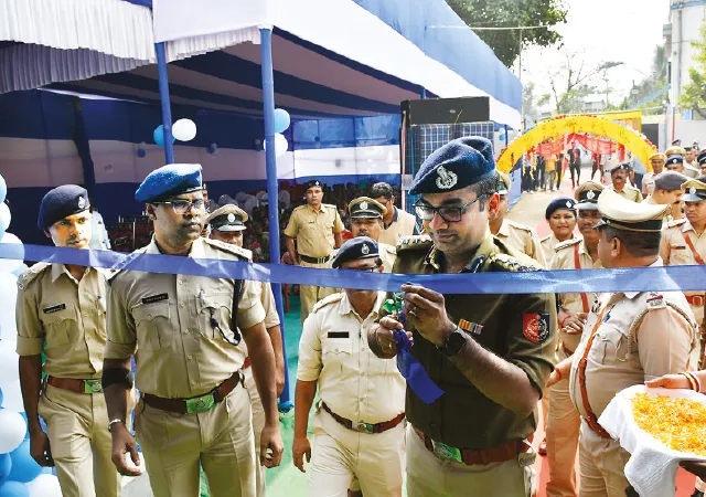 বেলিয়াবেড়া থানার নয়া ভবনের উদ্বোধন