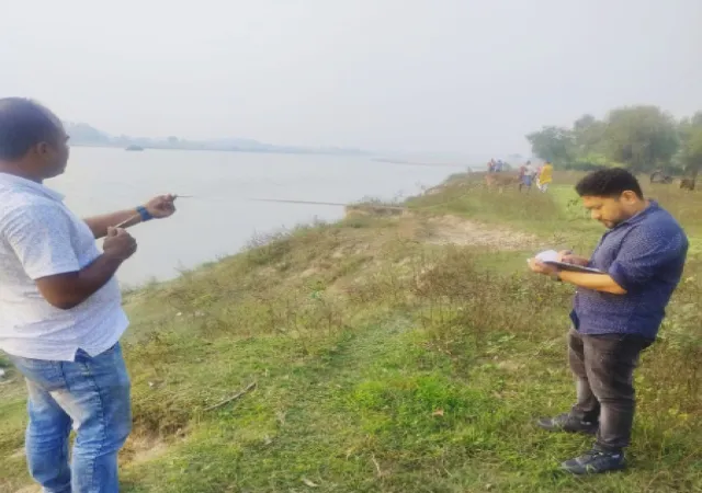 আত্রেয়ী নদীর পাড় বাঁধাইয়ে আট কোটি