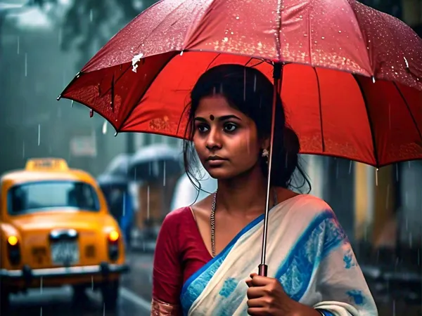 আজ ফের শহরে বৃষ্টির সম্ভাবনা, শীতের আশায় জল ঢালল ফেনজল
