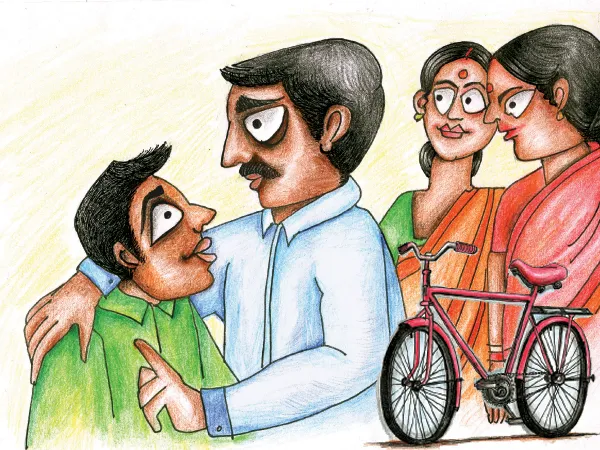 স্বস্তিকের সাইকেল
অঞ্জনা চট্টোপাধ্যায়