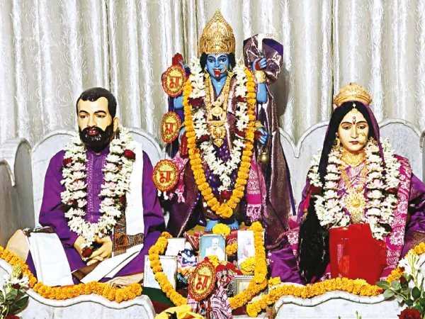 দুবরাজপুরে রামকৃষ্ণ আশ্রমে শুরু তিনদিনের সারদা কাত্যায়নী পুজো