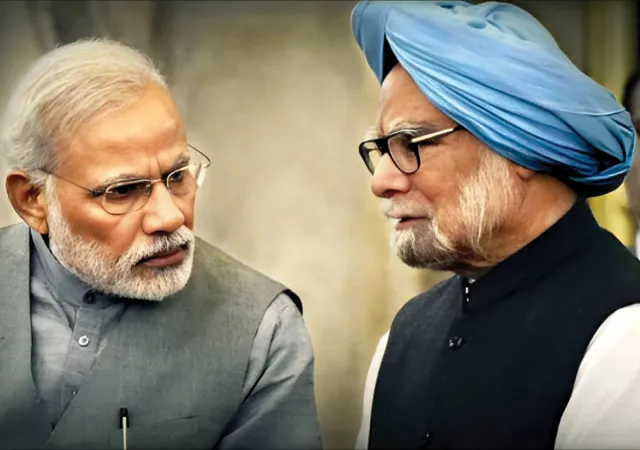 কাজ ও প্রচারের নিরিখে মোদি বনাম মনমোহন
সন্দীপন বিশ্বাস