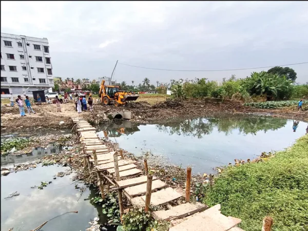 সরছে কাঠের সেতু, বক্স ব্রিজে জুড়বে নিউটাউন ও হাতিয়াড়া