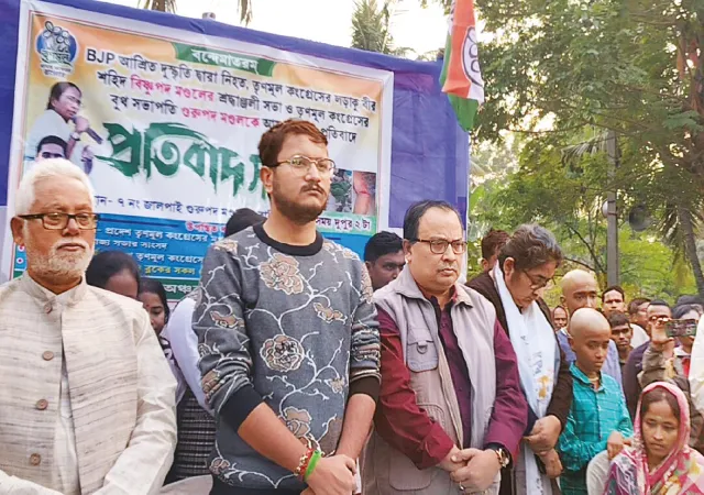 নন্দীগ্রামে প্রতিবাদ সভা দ্রুত গ্রেপ্তার চান কুণাল