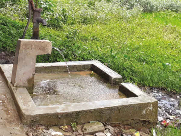 দুই নেতার তরজায় মানকর পঞ্চায়েতে বন্ধ জল প্রকল্প