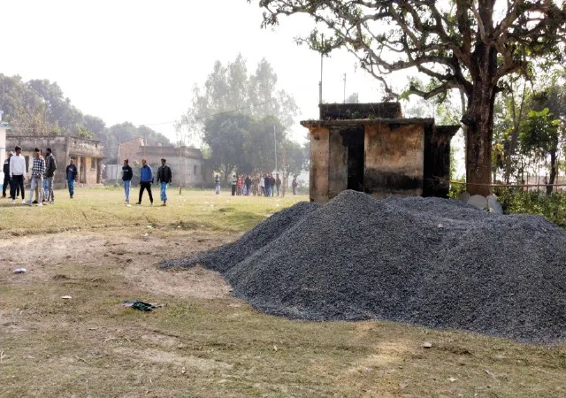 চন্দ্রপাড়া হাসপাতালের জমি দখল করে চাষবাস, ব্যবসা
