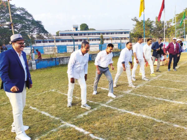 বনগাঁয় আয়োজিত পুলিস জেলার ক্রীড়া প্রতিযোগিতা