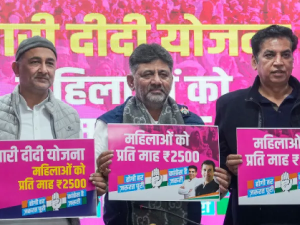 দিল্লি নির্বাচন: মমতার লক্ষ্মীর ভাণ্ডারের ধাঁচে &lsquo;পেয়ারি দিদি&rsquo; প্রকল্পের প্রতিশ্রুতি কংগ্রেসের