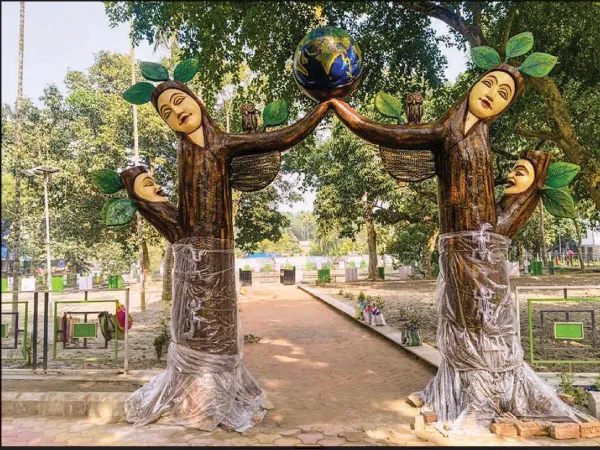 বারাসত ১ বিডিও অফিস কোটি টাকা ব্যয়ে সাজছে, ভিতরে থাকছে পার্কও
&nbsp;