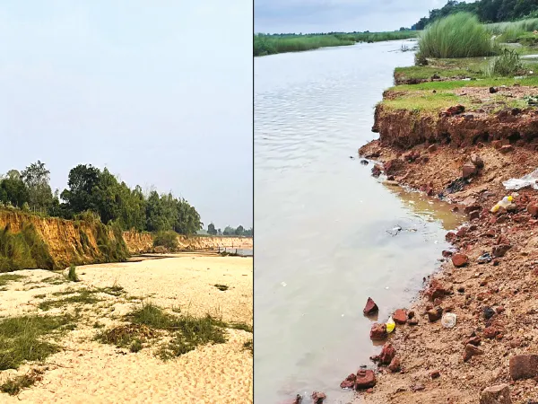 তিনশো থেকে কমে বাড়ির সংখ্যা এখন ৬০, কংসাবতী গিলছে মেদিনীপুরের চাঁদড়া, কঙ্কাবতী