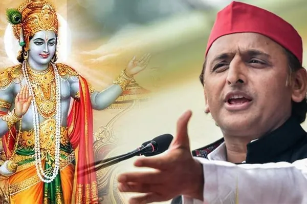 অখিলেশের শরীরে শ্রীকৃষ্ণের ডিএনএ, মত এসপি সাংসদের,&nbsp;&lsquo;নির্বাচনী হিন্দু&rsquo;, কটাক্ষ বিজেপির
