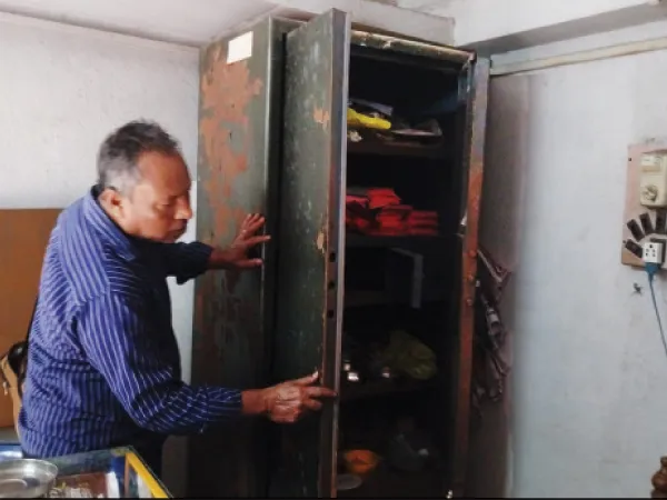 সোনার দোকানে চুরি, তদন্তে পুলিস