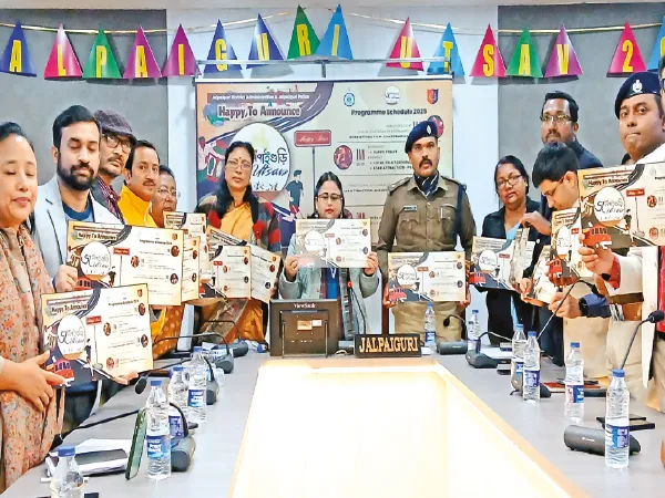 উন্মোচিত লোগো, অনুষ্ঠিত হতে চলেছে প্রথম জলপাইগুড়ি উৎসব