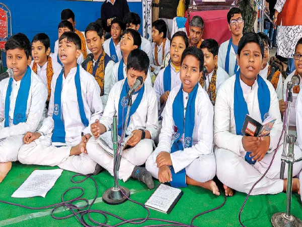 বোলপুর উচ্চ বিদ্যালয়ের বার্ষিক অনুষ্ঠান ও আনন্দমেলার সূচনা