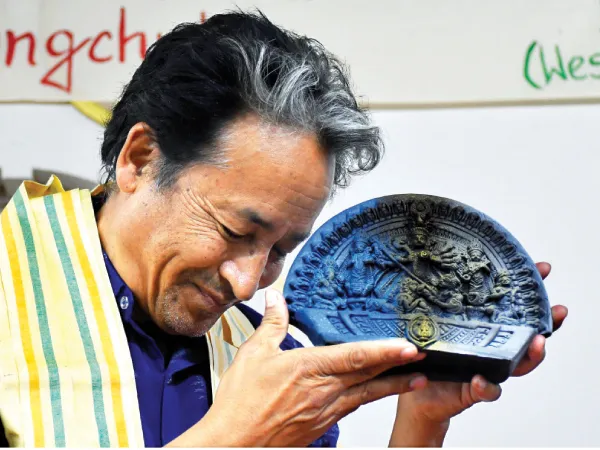 পরিবেশ নিয়ে দৃষ্টান্ত সৃষ্টি করুক বাংলার সরকার: সোনম ওয়াংচুক