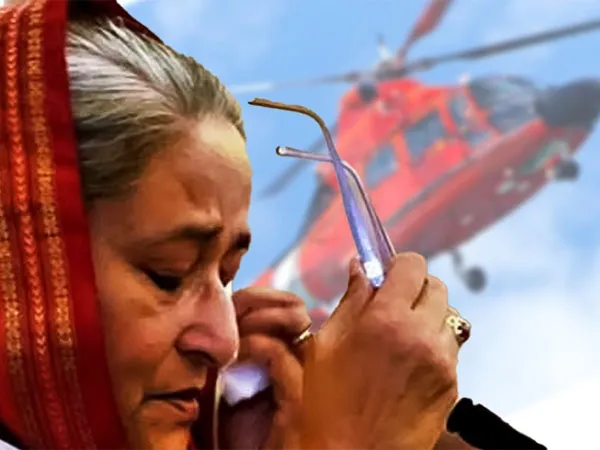 মৃত্যুর মুখ থেকে বেঁচে গিয়েছি, অডিও বার্তায় কান্নায় ভেঙে পড়লেন হাসিনা