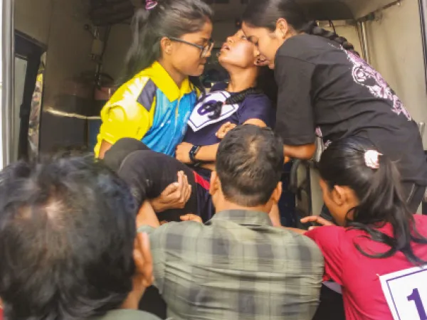 কোচবিহার জেলা ক্রীড়া সংস্থার রোড রেসে অসুস্থ ৩ প্রতিযোগী