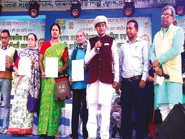 পূর্বস্থলী-১ ব্লকে লোকসংস্কৃতি উৎসবে শ্রমজীবী দিবস পালিত
