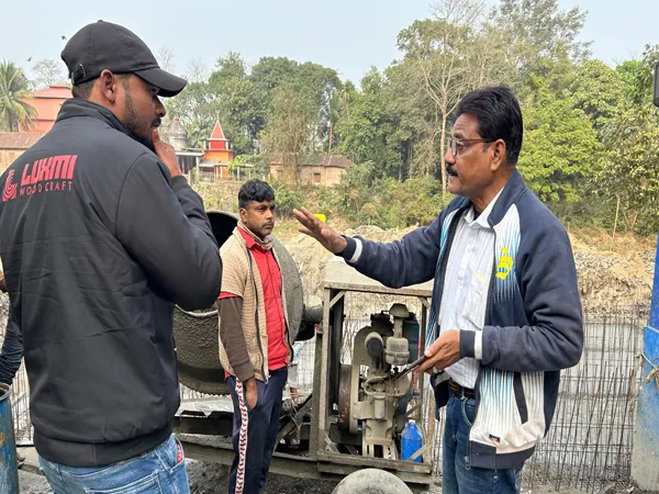 ফের বন্ধ হল ময়নাগুড়ি শহরের পিউরিফিকেশন ট্যাঙ্ক নির্মাণের কাজ