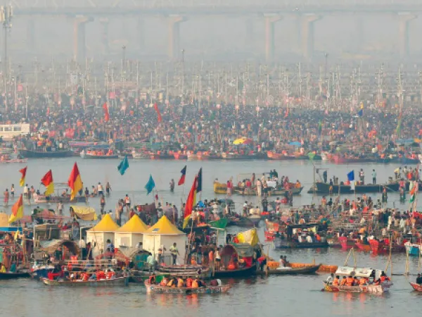 প্রয়াগরাজে আয়োজনে অব্যবস্থা, বিস্ফোরক সুমিত্রা পালের ছেলে