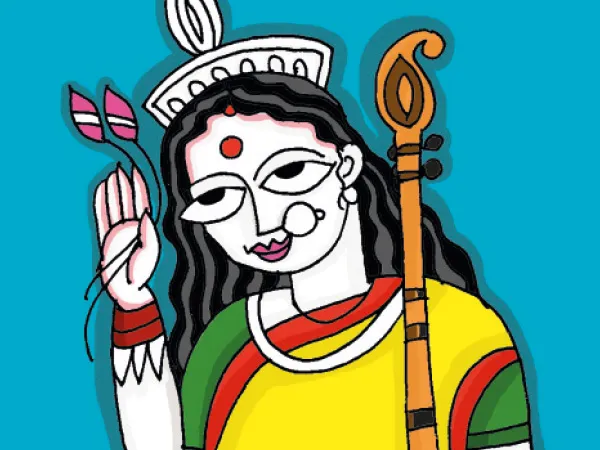 ঠাকুরবাড়ির সরস্বতী পুজো
