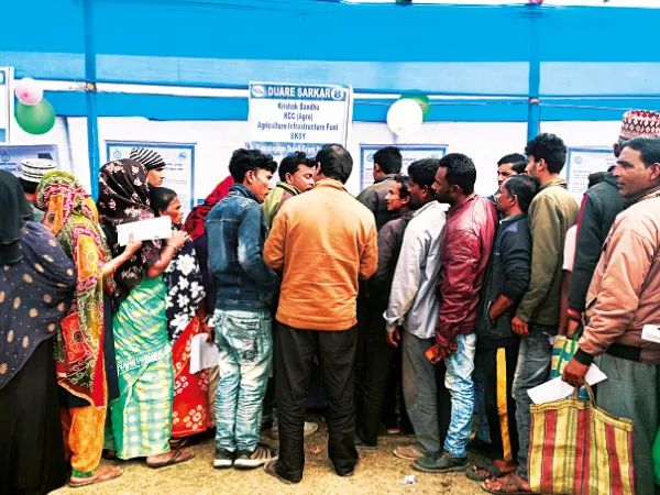 বিদ্যুতের বকেয়া বিলে ছাড় পেতে দুয়ারে সরকারে আবেদনের হিড়িক