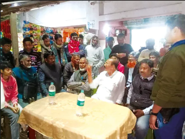 দুয়ারে বিধায়ক কর্মসূচিতে হাজির নীহাররঞ্জন ঘোষ