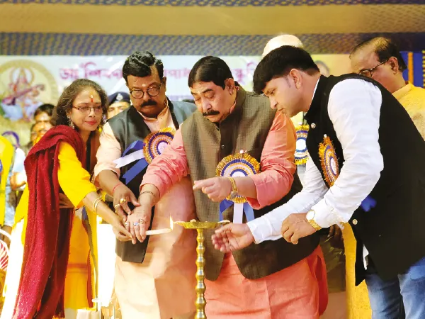 হেতমপুরে সরস্বতী পুজোর মেলায় নামল মানুষের ঢল