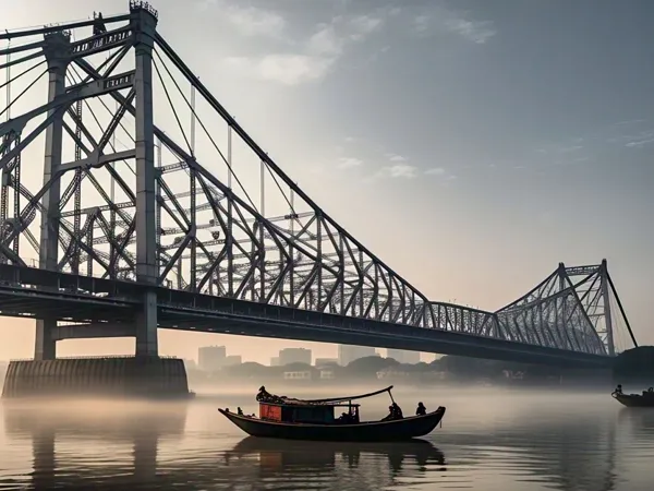 সরস্বতী পুজোর সকালে শীতের কামড় নেই, কুয়াশার চাদরে মুড়ে কলকাতা