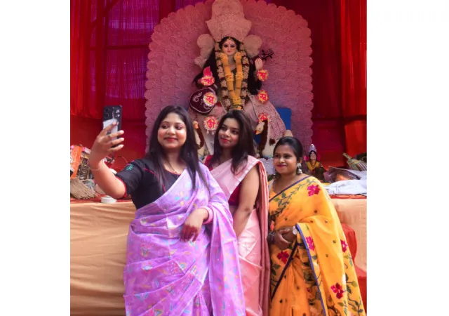 শিলিগুড়ি কলেজ ক্যাম্পাসে ২ পুজো কমিটির মধ্যে বচসা&nbsp;