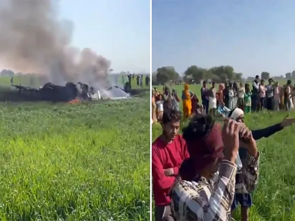 মধ্যপ্রদেশে ভেঙে পড়ল ভারতীয় বায়ুসেনার বিমান, পাইলটরা সুরক্ষিত