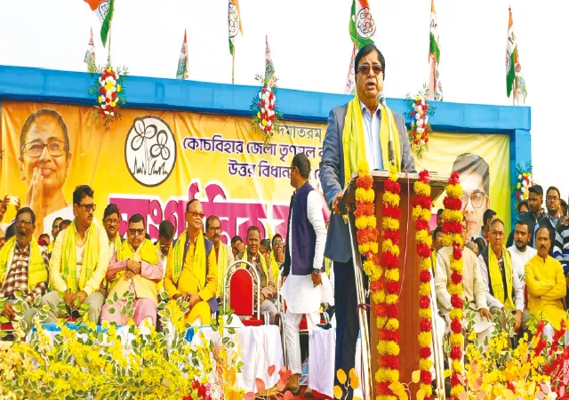 বিজেপি বিধায়ককে আক্রমণ উদয়নের, &lsquo;নয়ে নয়&rsquo;-এর ডাক