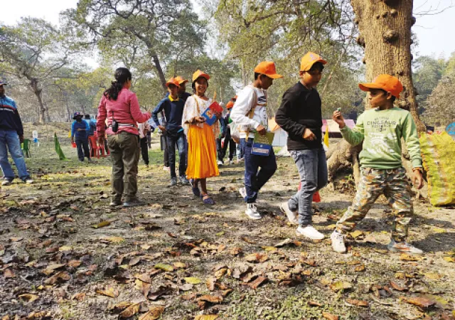 আব্দুলঘাটা বনাঞ্চলে প্রকৃতি পাঠ
